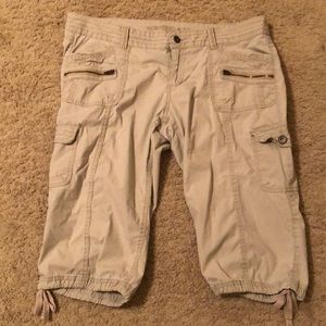 Arizona jeans Klaki Capri jeans